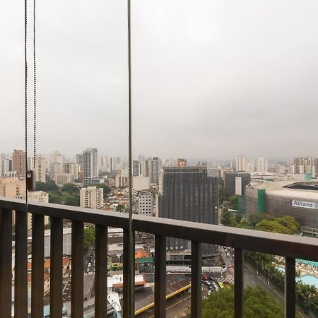Studio Em Frente Ao Allianz Parque Com Piscina Na Cobertura - Vn 16 Daire Sao Paulo Dış mekan fotoğraf