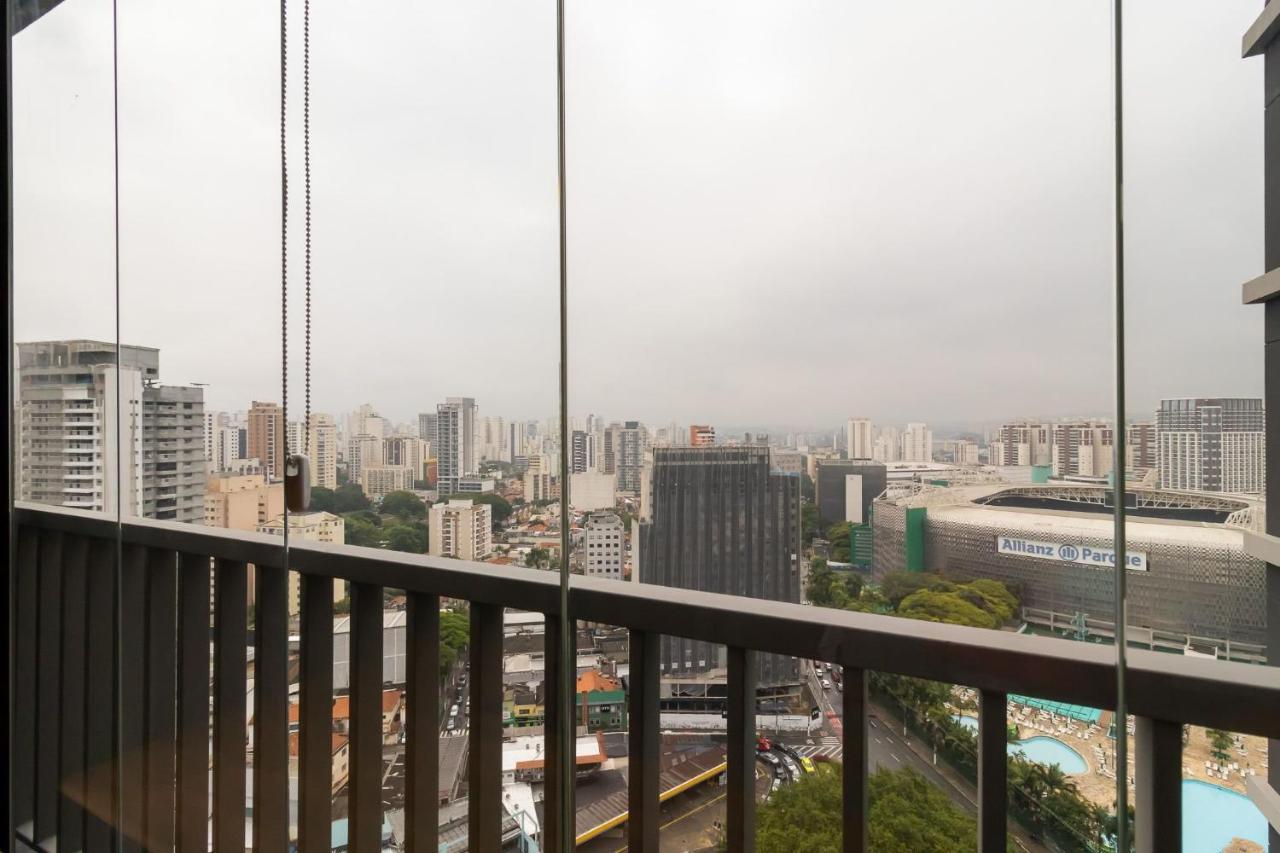 Studio Em Frente Ao Allianz Parque Com Piscina Na Cobertura - Vn 16 Daire Sao Paulo Dış mekan fotoğraf