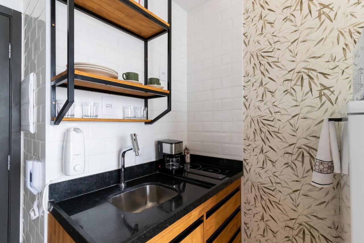 Studio Em Frente Ao Allianz Parque Com Piscina Na Cobertura - Vn 16 Daire Sao Paulo Dış mekan fotoğraf